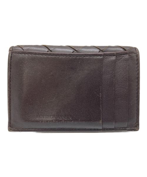 BOTTEGA VENETA（ボッテガベネタ）BOTTEGA VENETA (ボッテガベネタ) カードケース ブラウンの古着・服飾アイテム