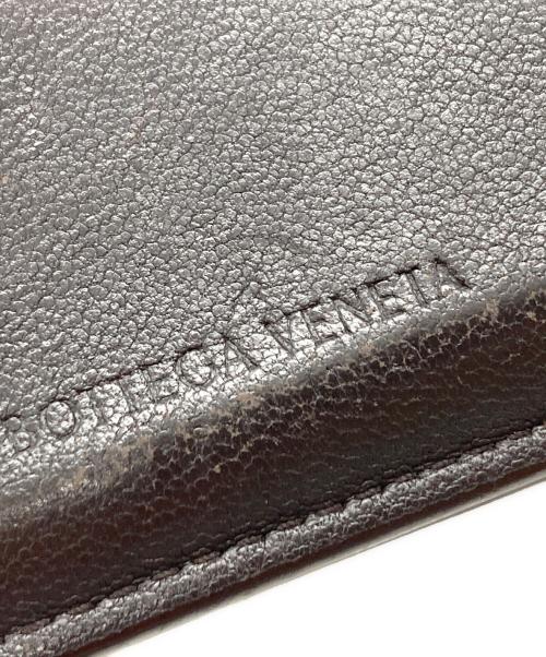 BOTTEGA VENETA（ボッテガベネタ）BOTTEGA VENETA (ボッテガベネタ) カードケース ブラウンの古着・服飾アイテム