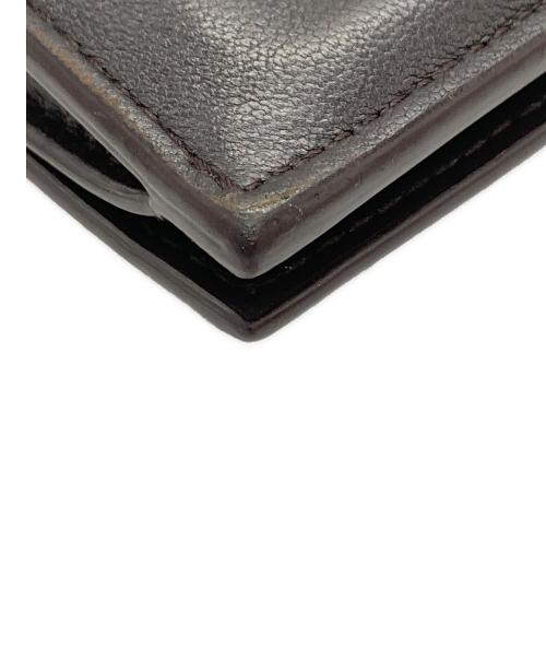 BOTTEGA VENETA（ボッテガベネタ）BOTTEGA VENETA (ボッテガベネタ) カードケース ブラウンの古着・服飾アイテム