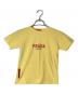 PRADA SPORTS（プラダスポーツ）の古着「ロゴ刺繍Tシャツ」｜イエロー
