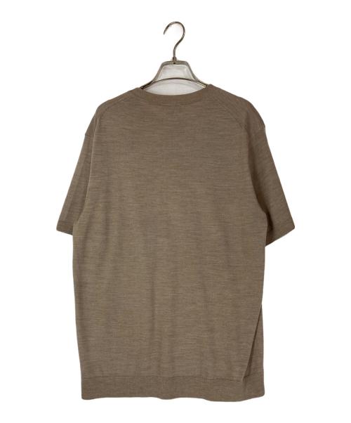 theory（セオリー）theory (セオリー) Regal Wool Soris Tee Sweater ベージュ サイズ:Lの古着・服飾アイテム