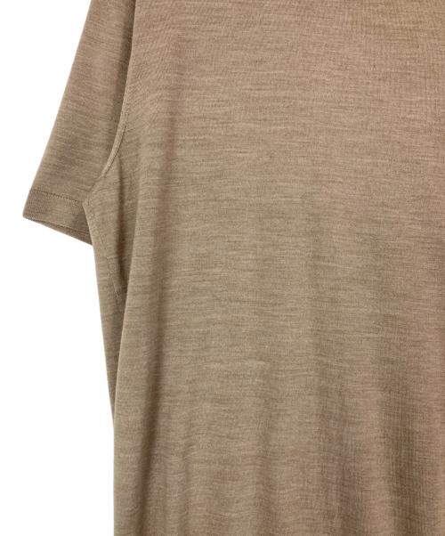 theory（セオリー）theory (セオリー) Regal Wool Soris Tee Sweater ベージュ サイズ:Lの古着・服飾アイテム