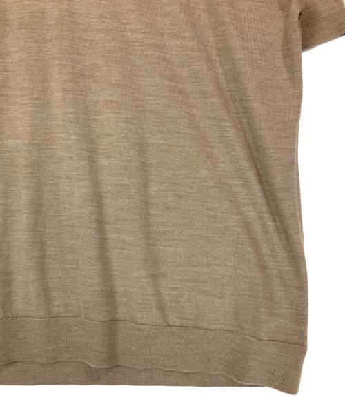 theory（セオリー）theory (セオリー) Regal Wool Soris Tee Sweater ベージュ サイズ:Lの古着・服飾アイテム