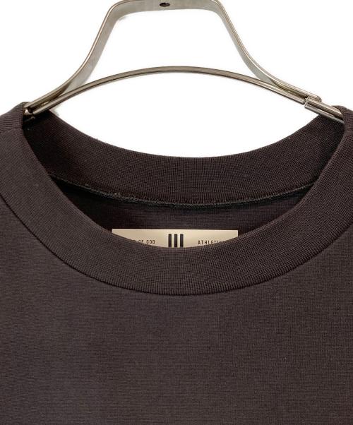 adidas（アディダス）adidas (アディダス) Fear Of God (フィア・オブ・ゴッド) ATHLETICS QUICKDRY TEE ブラウン サイズ:XLの古着・服飾アイテム