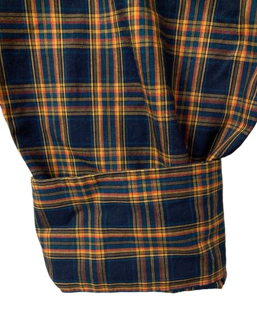 THE SHINZONE（ザ シンゾーン）THE SHINZONE (ザ シンゾーン) PECK CHECKED SHIRT ブラウン サイズ:FOの古着・服飾アイテム