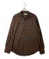 THE SHINZONE（ザ シンゾーン）の古着「PECK CHECKED SHIRT」｜ブラウン