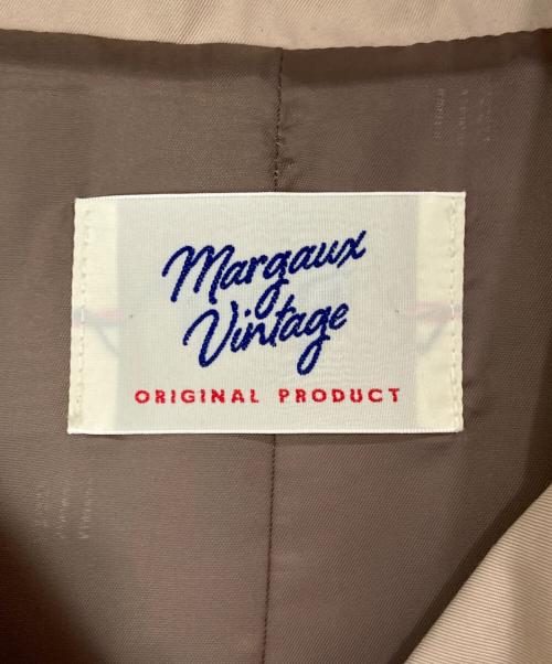 margaux vintage（マルゴー ヴィンテージ）margaux vintage (マルゴー ヴィンテージ) 綿混パフショートトレンチコート ベージュ サイズ:Freeの古着・服飾アイテム