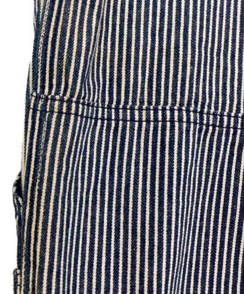 stussy（ステューシー）stussy (ステューシー) ヒッコリーダブルニーペインターパンツ ブルー サイズ:34の古着・服飾アイテム