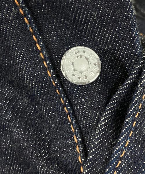 EVISU（エヴィス）EVISU (エヴィス) No.2ペイントデニムパンツ インディゴ サイズ:W32×L34の古着・服飾アイテム