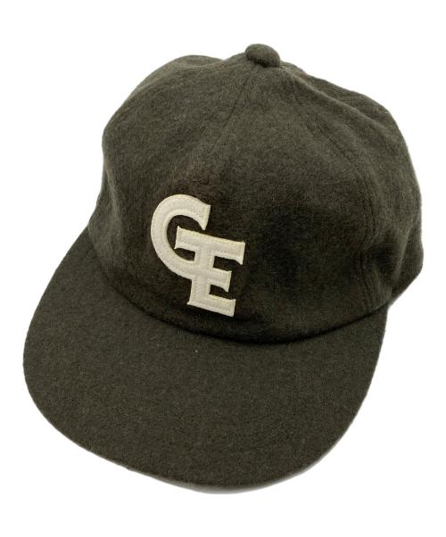 GOODENOUGH（グットイナフ）GOODENOUGH (グットイナフ) GEロゴウールフェルトキャップ グリーンの古着・服飾アイテム