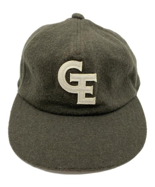 GOODENOUGH（グットイナフ）GOODENOUGH (グットイナフ) GEロゴウールフェルトキャップ グリーンの古着・服飾アイテム