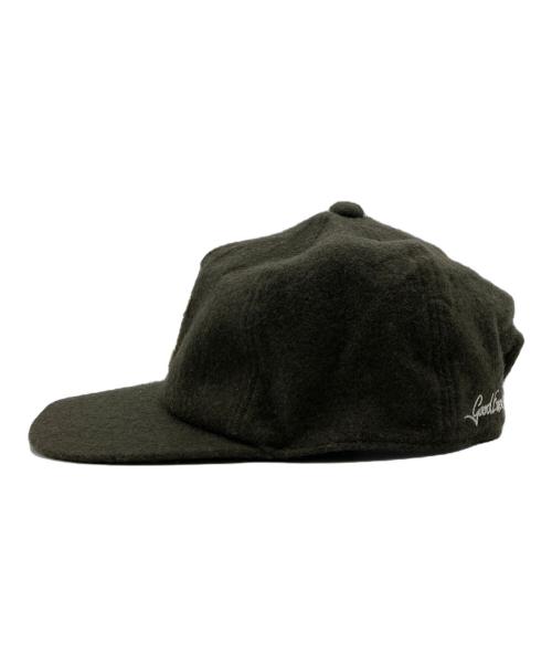 GOODENOUGH（グットイナフ）GOODENOUGH (グットイナフ) GEロゴウールフェルトキャップ グリーンの古着・服飾アイテム