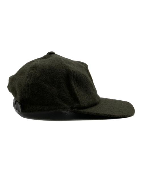 GOODENOUGH（グットイナフ）GOODENOUGH (グットイナフ) GEロゴウールフェルトキャップ グリーンの古着・服飾アイテム