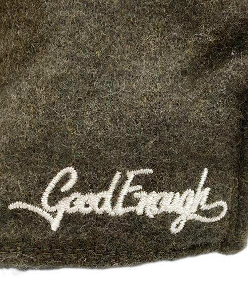 GOODENOUGH（グットイナフ）GOODENOUGH (グットイナフ) GEロゴウールフェルトキャップ グリーンの古着・服飾アイテム