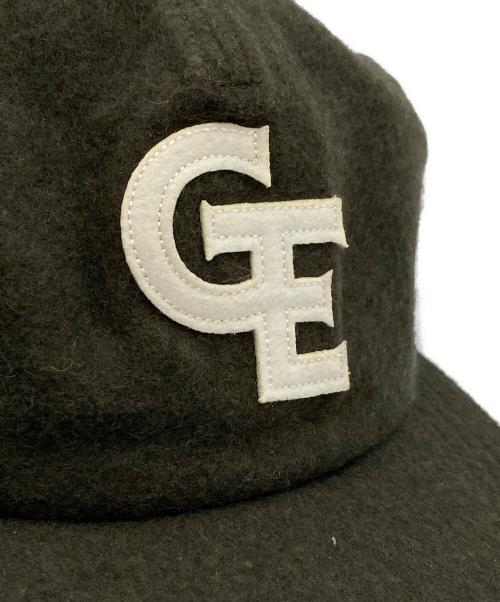 GOODENOUGH（グットイナフ）GOODENOUGH (グットイナフ) GEロゴウールフェルトキャップ グリーンの古着・服飾アイテム