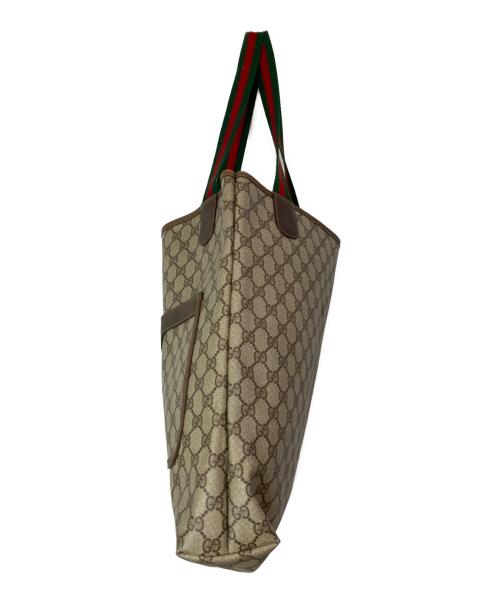 GUCCI（グッチ）GUCCI (グッチ) シェリーライントートバッグ ベージュの古着・服飾アイテム