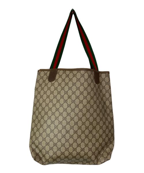 GUCCI（グッチ）GUCCI (グッチ) シェリーライントートバッグ ベージュの古着・服飾アイテム