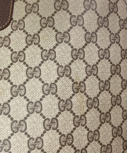 GUCCI（グッチ）GUCCI (グッチ) シェリーライントートバッグ ベージュの古着・服飾アイテム