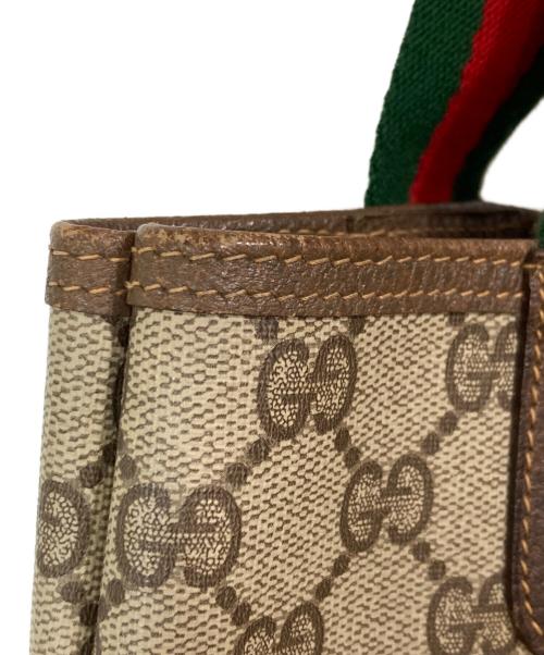 GUCCI（グッチ）GUCCI (グッチ) シェリーライントートバッグ ベージュの古着・服飾アイテム