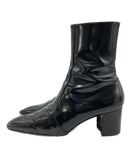 Saint Laurent Paris（サンローランパリ）Saint Laurent Paris (サンローランパリ) サイドジップブーツ ブラック サイズ:42の古着・服飾アイテム