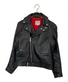 Lewis Leathers（ルイスレザース）の古着「ダブルライダースジャケット」｜ブラック