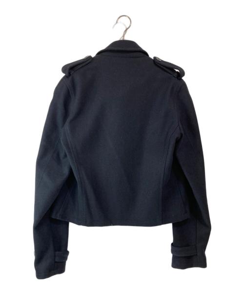 Alessandro DELL'ACQUA（アレッサンドロデラクア）Alessandro DELL'ACQUA (アレッサンドロデラクア) ショートPコート ネイビー サイズ:52の古着・服飾アイテム