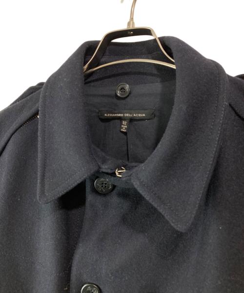 Alessandro DELL'ACQUA（アレッサンドロデラクア）Alessandro DELL'ACQUA (アレッサンドロデラクア) ショートPコート ネイビー サイズ:52の古着・服飾アイテム