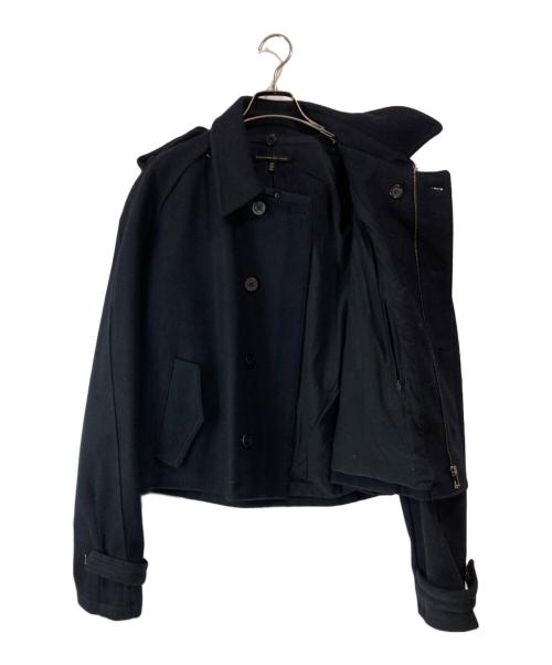 Alessandro DELL'ACQUA（アレッサンドロデラクア）Alessandro DELL'ACQUA (アレッサンドロデラクア) ショートPコート ネイビー サイズ:52の古着・服飾アイテム