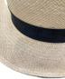 中古・古着 BORSALINO (ボルサリーノ) パナマハット ベージュ サイズ:60 USA 7 1/2：8000円