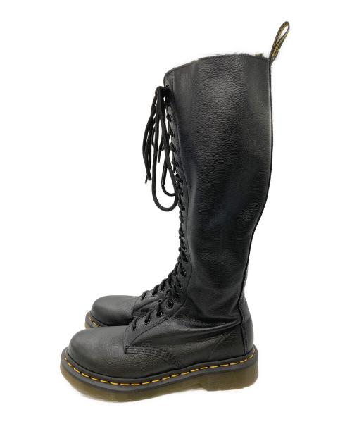 Dr.Martens（ドクターマーチン）Dr.Martens (ドクターマーチン) 20ホールブーツ ブラック サイズ:UK5の古着・服飾アイテム