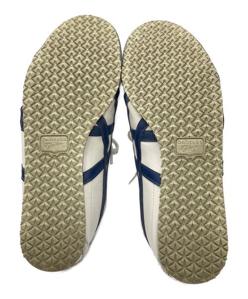 Onitsuka Tiger（オニツカタイガー）Onitsuka Tiger (オニツカタイガー) ローカットスニーカー ベージュ サイズ:27.5の古着・服飾アイテム