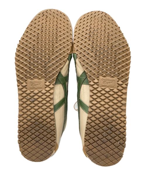 Onitsuka Tiger（オニツカタイガー）Onitsuka Tiger (オニツカタイガー) MEXICO 66 SD ベージュ×グリーン サイズ:28cmの古着・服飾アイテム
