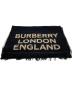 BURBERRY LONDON（バーバリーロンドン）の古着「LOVEマフラー」｜ブラック