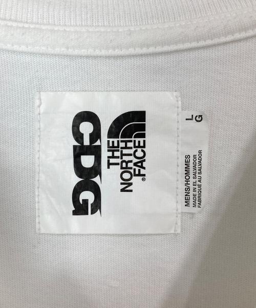 THE NORTH FACE（ザ ノース フェイス）THE NORTH FACE (ザ ノース フェイス) CDG (シーディージー) Icon Short Sleeve T-Shirt ホワイト サイズ:Lの古着・服飾アイテム