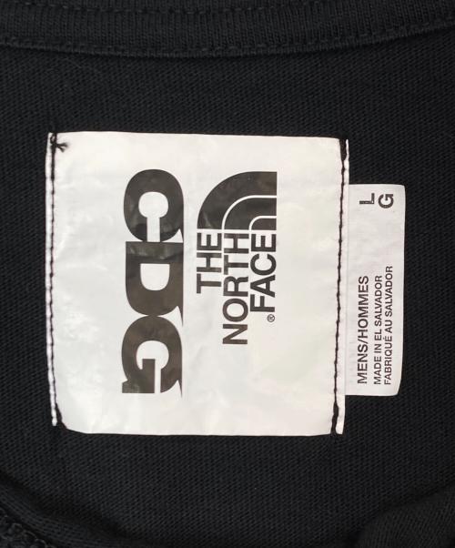 THE NORTH FACE（ザ ノース フェイス）THE NORTH FACE (ザ ノース フェイス) CDG (シーディージー) Icon Short Sleeve T-Shirt ブラック サイズ:Lの古着・服飾アイテム