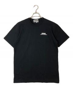 中古・古着通販】CDG (シーディージー) プリントTシャツ ブラック