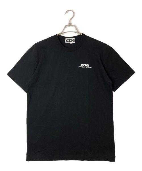 CDG（シーディージー）CDG (シーディージー) ロゴTシャツ ブラック サイズ:XXLの古着・服飾アイテム