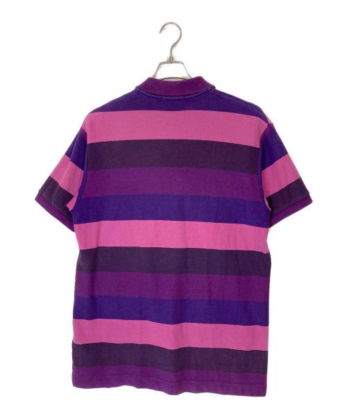 A BATHING APE（アベイシングエイプ）A BATHING APE (アベイシングエイプ) ポロシャツ パープル サイズ:Lの古着・服飾アイテム