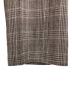 中古・古着 AURALEE (オーラリー) DOUBLE FACE CHECK WIDE SLACKS グレー：15000円