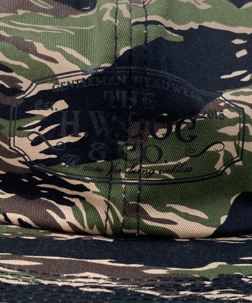 THE H.W.DOG&CO.（エイチダブリュードッグアンドコー）THE H.W.DOG&CO. (エイチダブリュードッグアンドコー) MILITARY TRUCKER CAP グリーン サイズ:ONEの古着・服飾アイテム