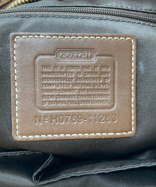 COACH（コーチ）COACH (コーチ) エルゴ ホーボー ブラウンの古着・服飾アイテム