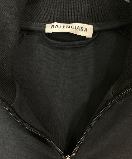 BALENCIAGA（バレンシアガ）BALENCIAGA (バレンシアガ) フロントロゴトラックジャケット ブラック サイズ:34の古着・服飾アイテム