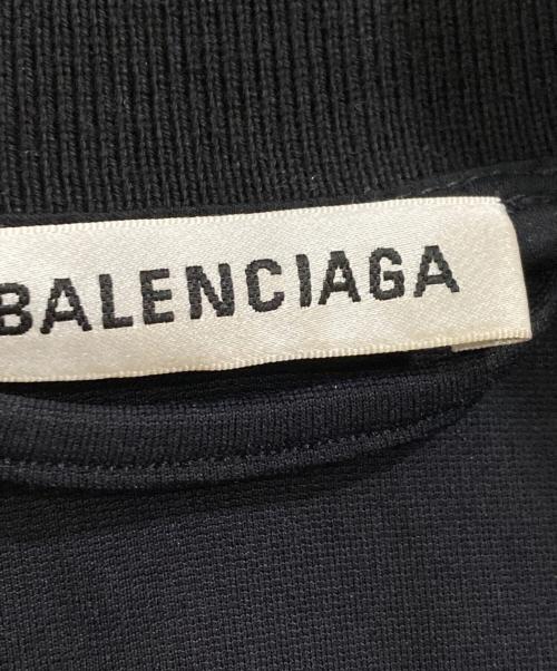 BALENCIAGA（バレンシアガ）BALENCIAGA (バレンシアガ) フロントロゴトラックジャケット ブラック サイズ:34の古着・服飾アイテム