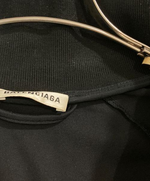 BALENCIAGA（バレンシアガ）BALENCIAGA (バレンシアガ) フロントロゴトラックジャケット ブラック サイズ:34の古着・服飾アイテム