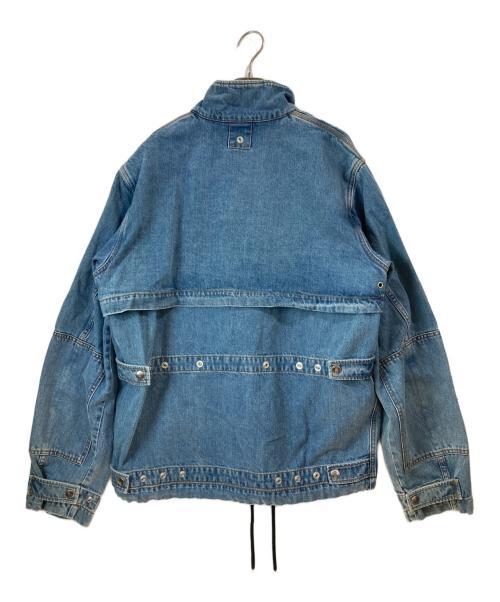 DIESEL（ディーゼル）DIESEL (ディーゼル) M-65 DENIM JACKET ブルー サイズ:Ｌ　の古着・服飾アイテム