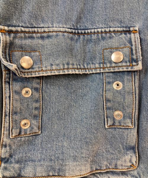 DIESEL（ディーゼル）DIESEL (ディーゼル) M-65 DENIM JACKET ブルー サイズ:Ｌ　の古着・服飾アイテム
