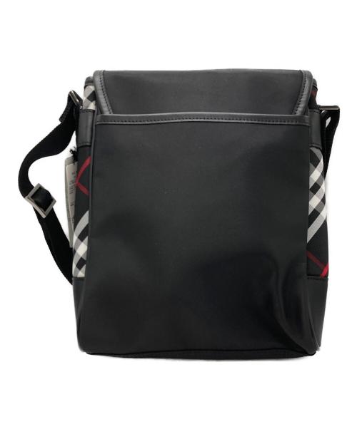 BURBERRY BLACK LABEL（バーバリーブラックレーベル）BURBERRY BLACK LABEL (バーバリーブラックレーベル) ナイロンショルダーバッグ ブラックの古着・服飾アイテム