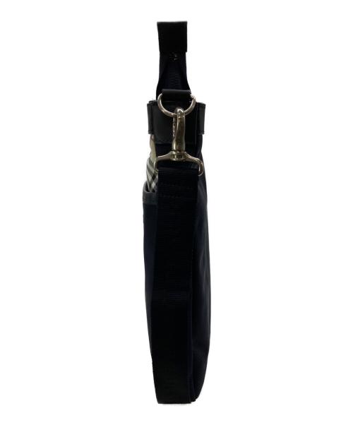BURBERRY BLACK LABEL（バーバリーブラックレーベル）BURBERRY BLACK LABEL (バーバリーブラックレーベル) ノバチェックショルダーバッグ ブラックの古着・服飾アイテム