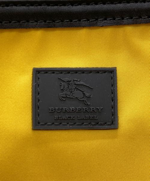 BURBERRY BLACK LABEL（バーバリーブラックレーベル）BURBERRY BLACK LABEL (バーバリーブラックレーベル) ナイロンウエストバッグ イエローの古着・服飾アイテム