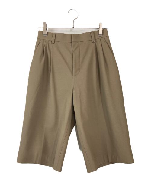 Spick and Span（スピック＆スパン）Spick and Span (スピック＆スパン) フェイクヌバックハーフパンツ ベージュ サイズ:36の古着・服飾アイテム